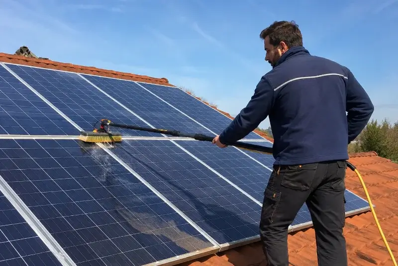 Nettoyage et entretien de panneaux solaires à Narcastet